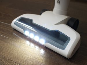 eufy-HomeVac-ヘッドのLEDライト