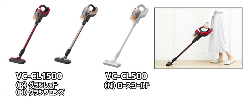 VC-CL500/VC-CL1500(特徴)